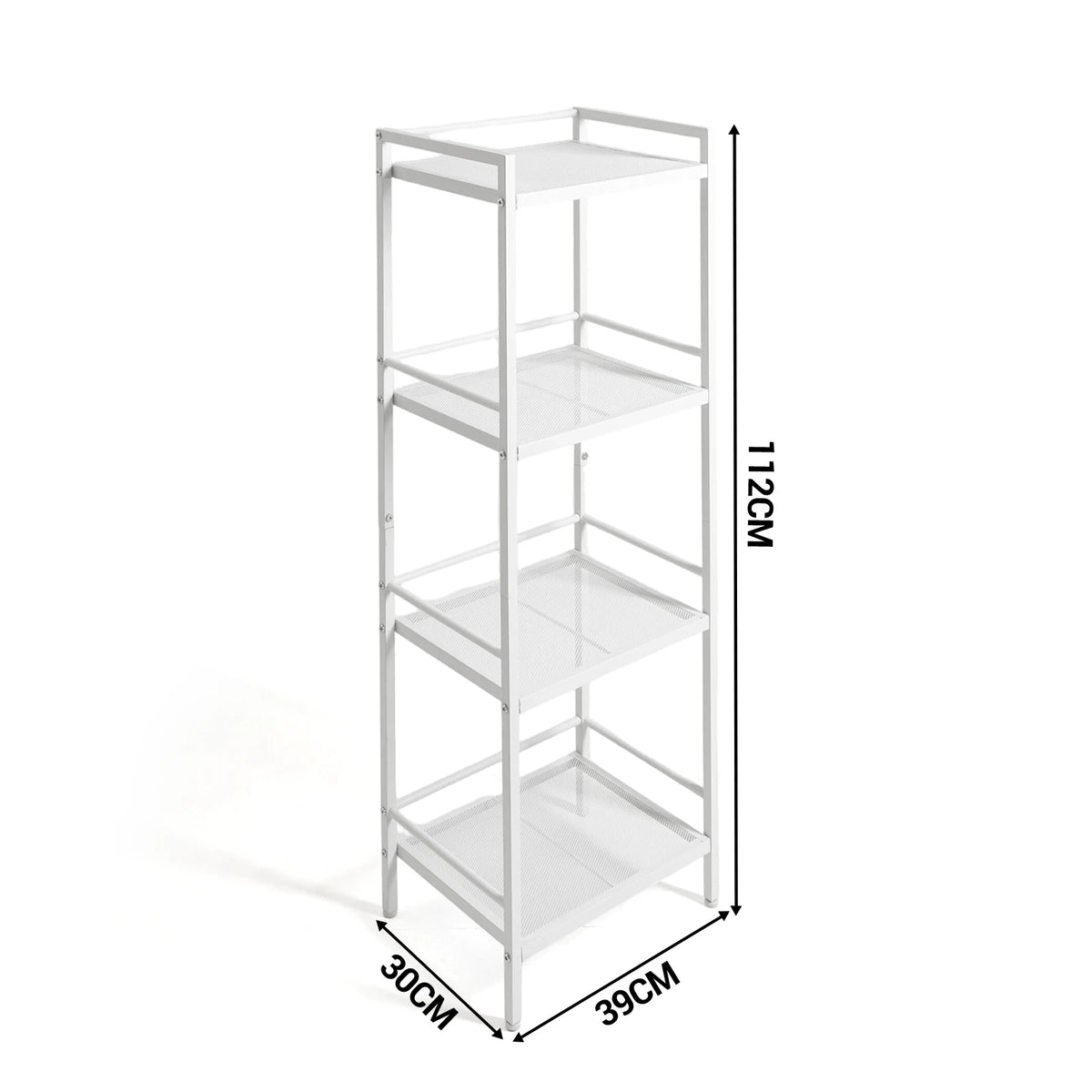 3-4 Tier Bathroom Storage Shelf, Ladder Shelf for Bathroom Storage Space-Saving Rack Organizer, Multifunctional for Kitchen