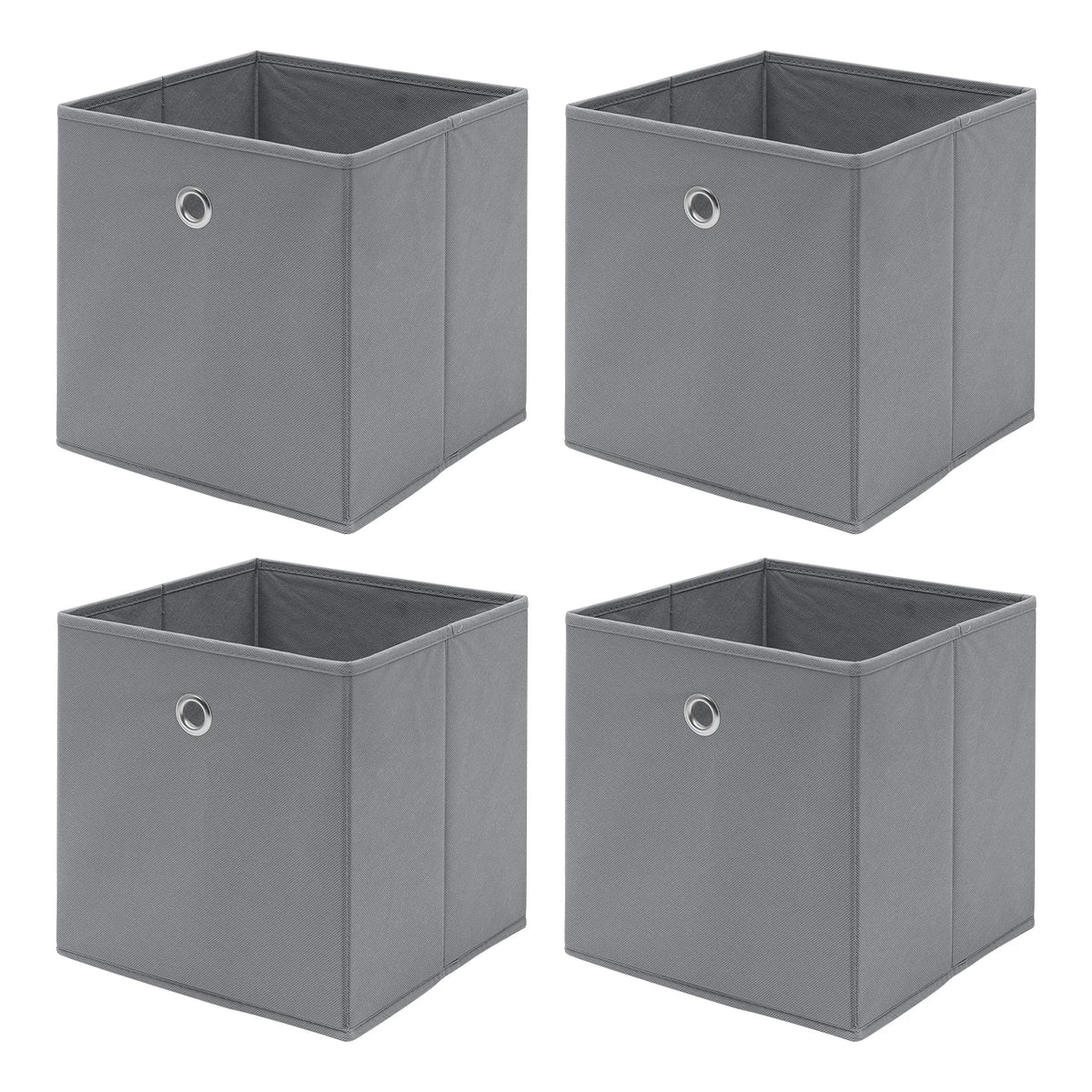 BonChoice Foldable Storage Cubes | Pack of 4 | Wardrobe & Shelf Organiser