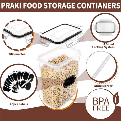 Airtight Food Storage Containers – 24-Piece Stackable Set