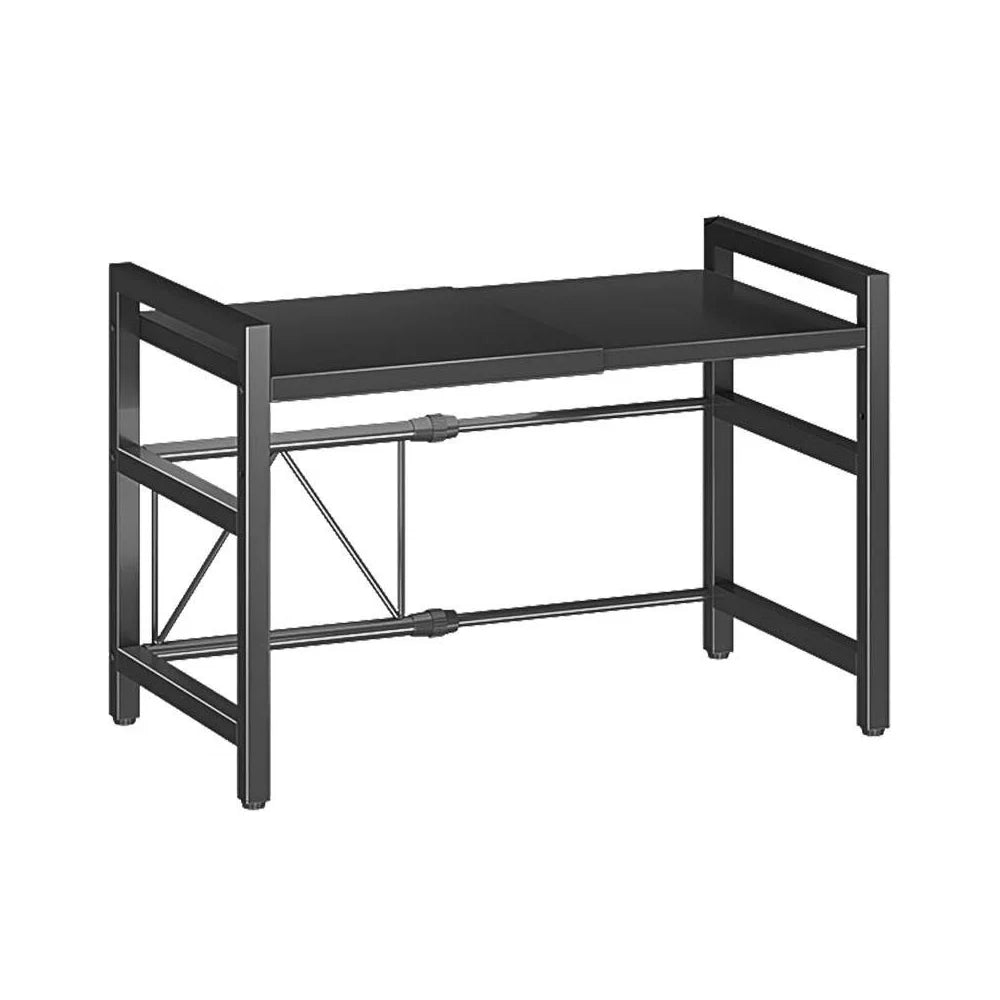 Black Single Layer Microwave & Rice Cooker Rack