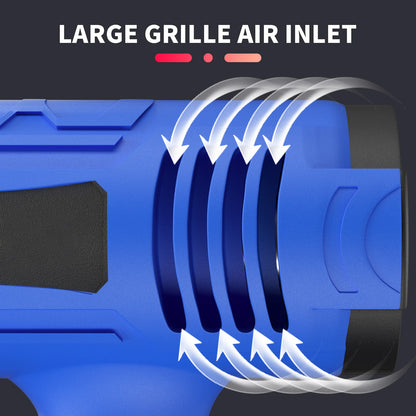 2000W Professional Heat Gun with 3 Nozzles | Variable Temperature