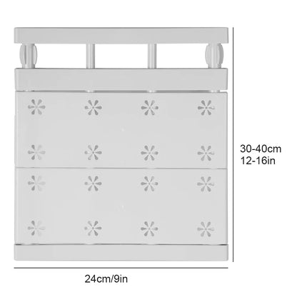 Expandable Shelf Dividers – Pack of 2, Punch-Free