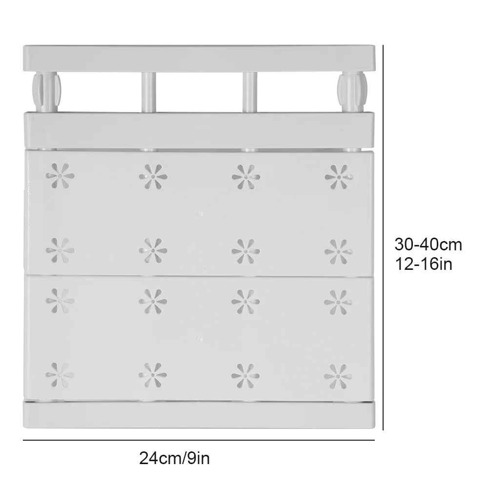 Expandable Shelf Dividers | No-Drill | Wardrobe & Cabinet | Set of 2