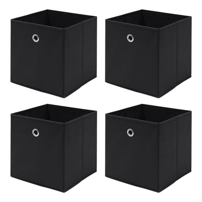 Foldable Fabric Storage Cubes – Pack of 4