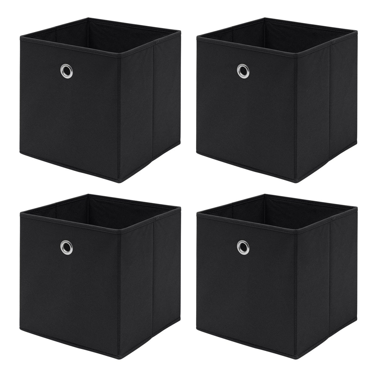 BonChoice Foldable Storage Cubes | Pack of 4 | Wardrobe & Shelf Organiser