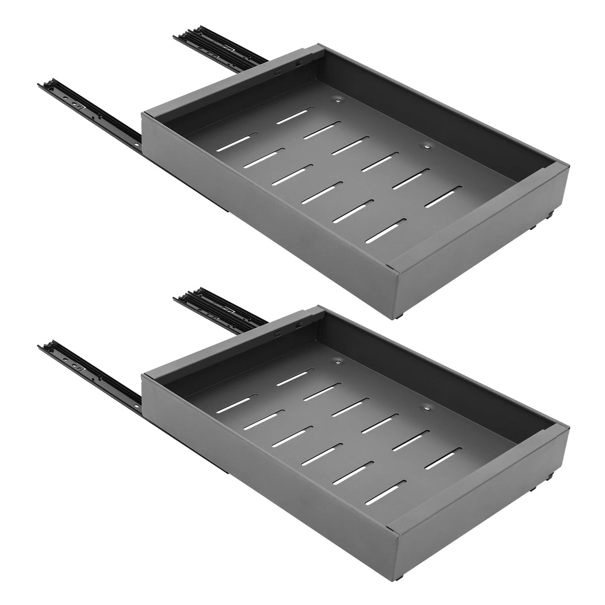 1/2Pcs Telescopic Drawer, Retractable Single Layer Sundries Storage Holder, Pull Out Storage Rack