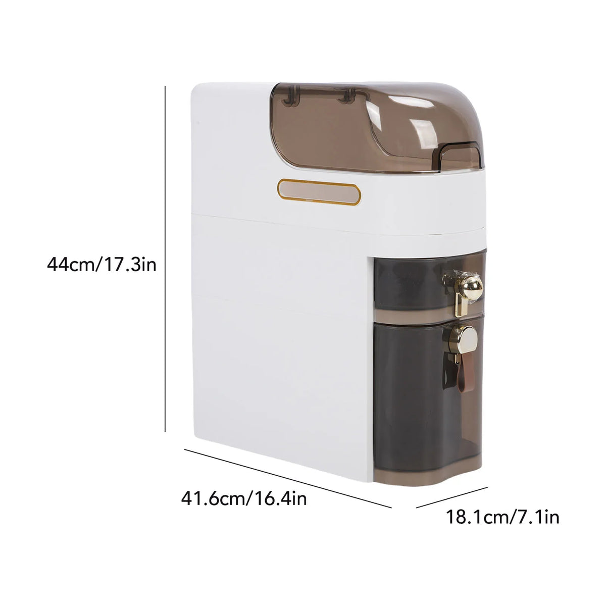 2/4 layer Bathroom Storage Cabinet Slim Movable Narrow Storage Cabinet PP PC Drawer Transparent Space Saving 4 Wheels Laundry