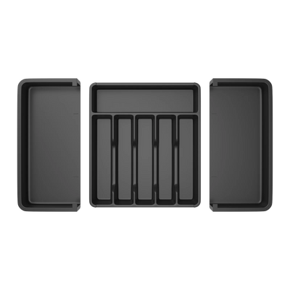 Expandable Cutlery Drawer Organiser | 6–8 Compartments | Utensil Tray