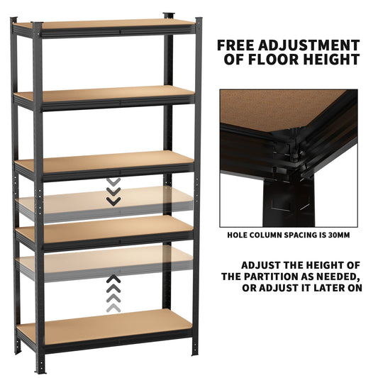 5-Tier Boltless Heavy Duty Shelving Unit – 875 kg Capacity