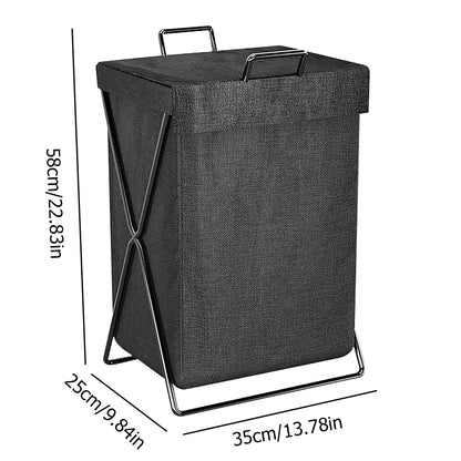 Foldable Laundry Basket Hamper Dirty Clothes Storage Box Toy Organizer Home Storage Basket Bathroom Accessories