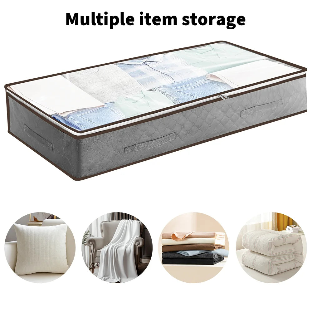 2-Piece 90L Underbed Storage Bags | Dust & Moisture Resistant