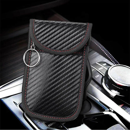2x Car Key Signal Blocker Case Cage Pouch Keyless Blocking Bag