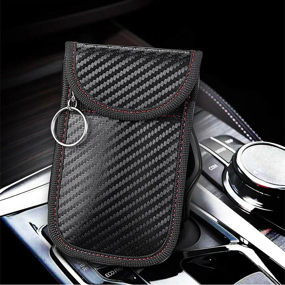 2x Car Key Signal Blocker Case Cage Pouch Keyless Blocking Bag