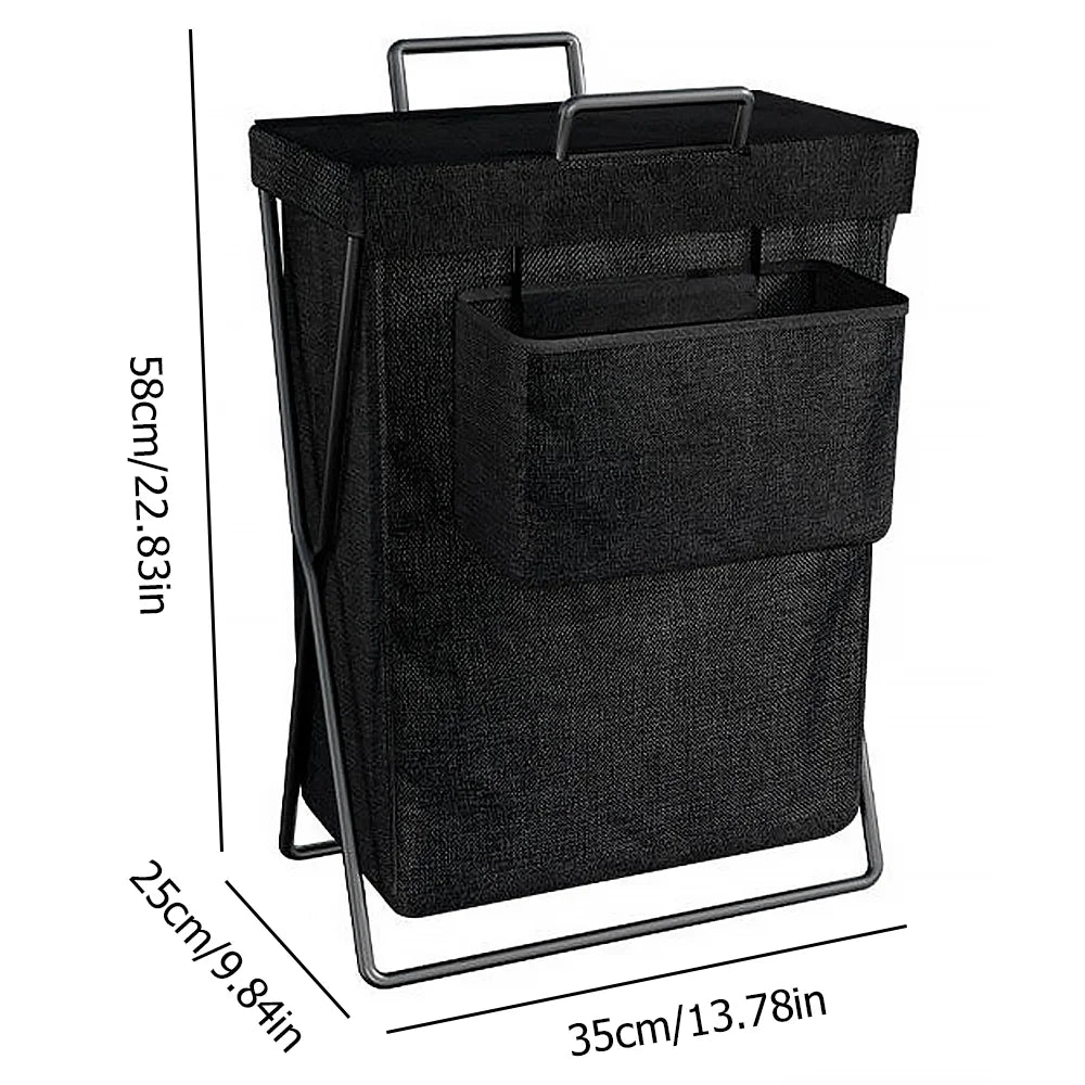 Foldable Laundry Basket Hamper Dirty Clothes Storage Box Toy Organizer Home Storage Basket Bathroom Accessories