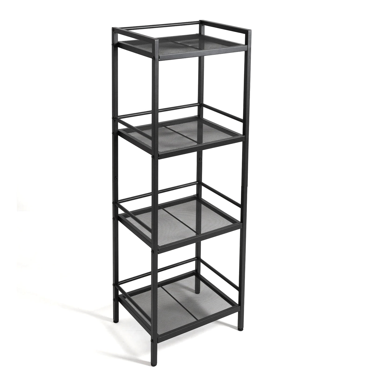 3-4 Tier Bathroom Storage Shelf, Ladder Shelf for Bathroom Storage Space-Saving Rack Organizer, Multifunctional for Kitchen