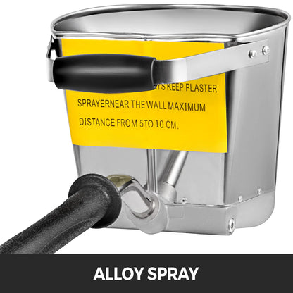 SucceBuy 4 Jet 3 Hp Stucco Sprayer Plaster  Hopper Paint Spray Gun Wall Painting Concrete Tool for Painting Wall or Ceilings