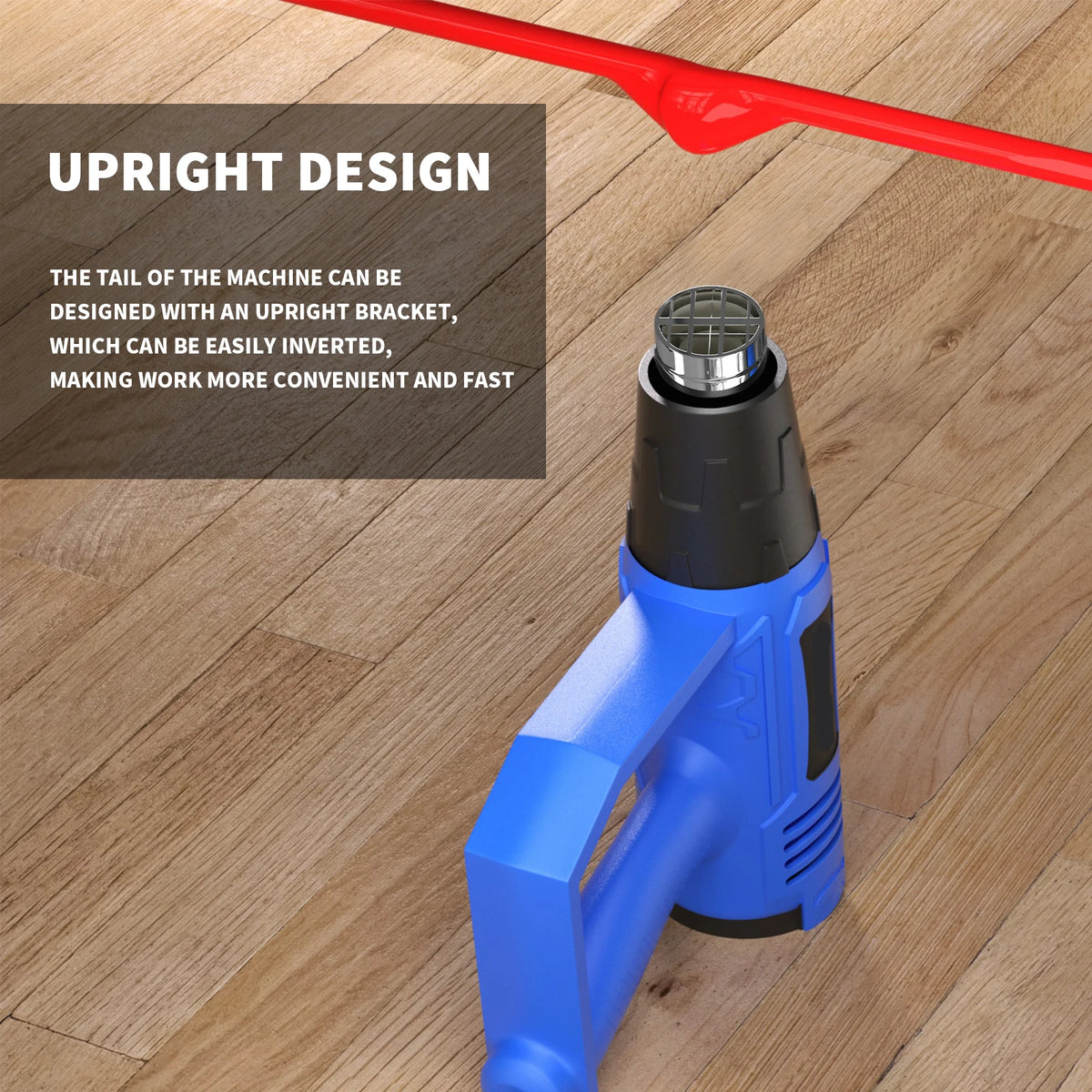 2000W Professional Heat Gun with 3 Nozzles | Variable Temperature
