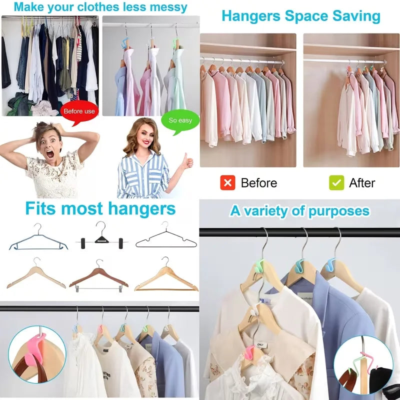 Non-Slip Velvet Hangers | 360° Rotating Hook | Pack of 10, 50 or 100