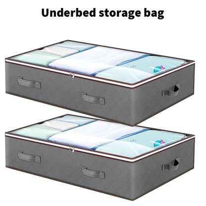 2-Piece 90L Underbed Storage Bags | Dust & Moisture Resistant