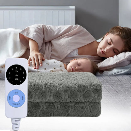 Electric Heated Blanket 220V | Portable Mattress Warmer for Travel & RV