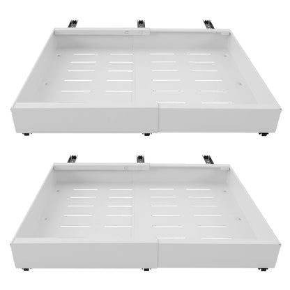 1/2Pcs Telescopic Drawer, Retractable Single Layer Sundries Storage Holder, Pull Out Storage Rack