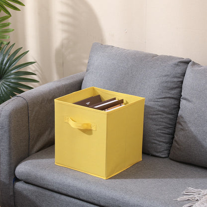 Foldable Fabric Storage Cubes – Pack of 4