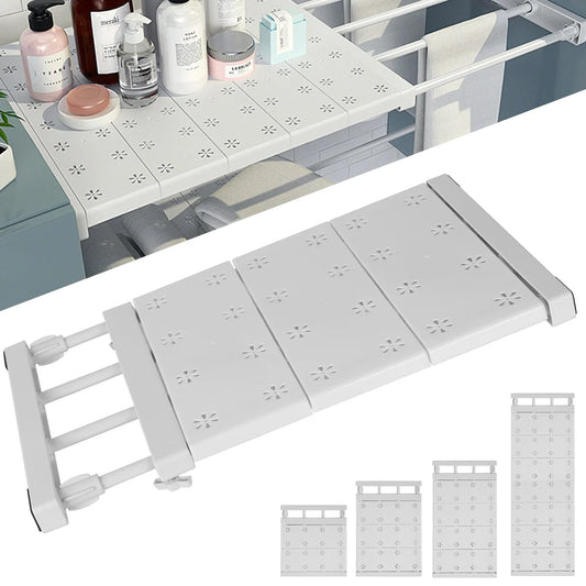 Expandable Shelf Dividers | No-Drill | Wardrobe & Cabinet | Set of 2