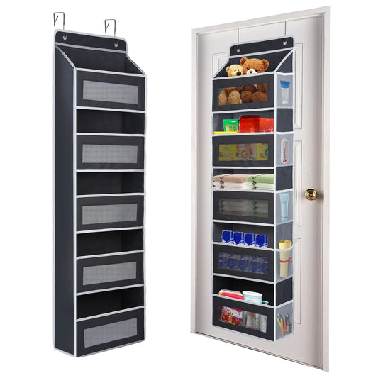 Over-Door Hanging Organiser | 5 Shelves | Nursery, Bathroom & Bedroom
