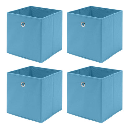 Foldable Fabric Storage Cubes – Pack of 4