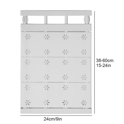 Expandable Shelf Dividers – Pack of 2, Punch-Free