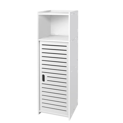 3-Tier Bathroom Floor Cabinet with Door